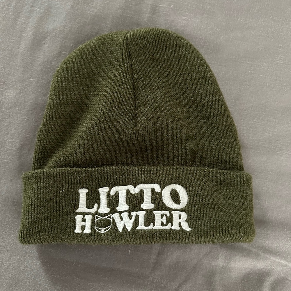Green Litto Howler beanie